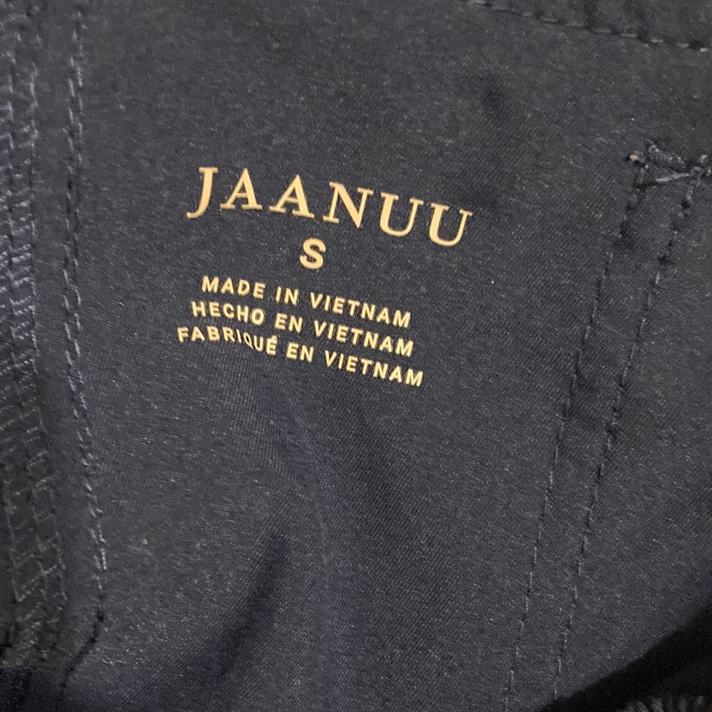 JAANUU Women’s Rose Zip Essentials Jogger Navy Blue Color Size Small - Picture 9 of 13